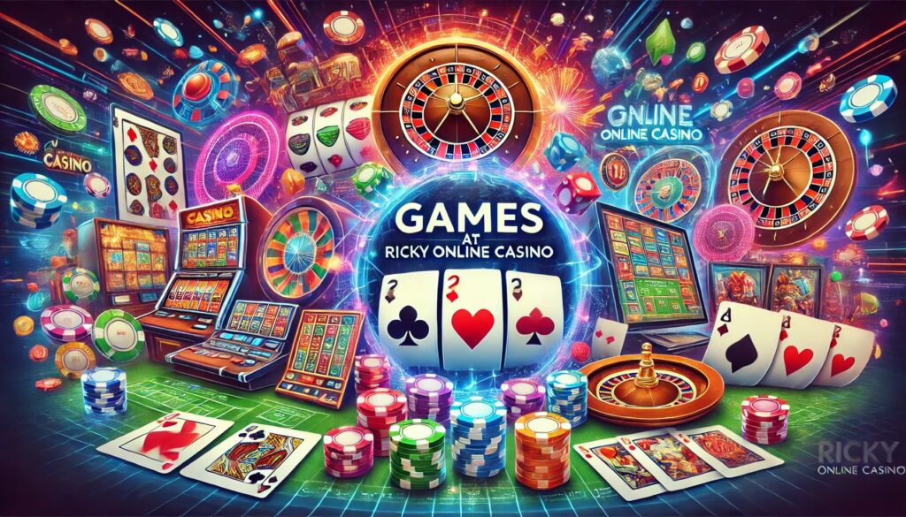 Games at Ricky Online Casino