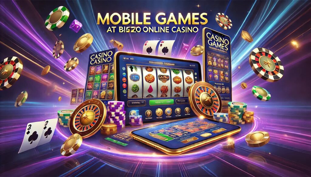 Mobile Games at Bizzo Online Casino